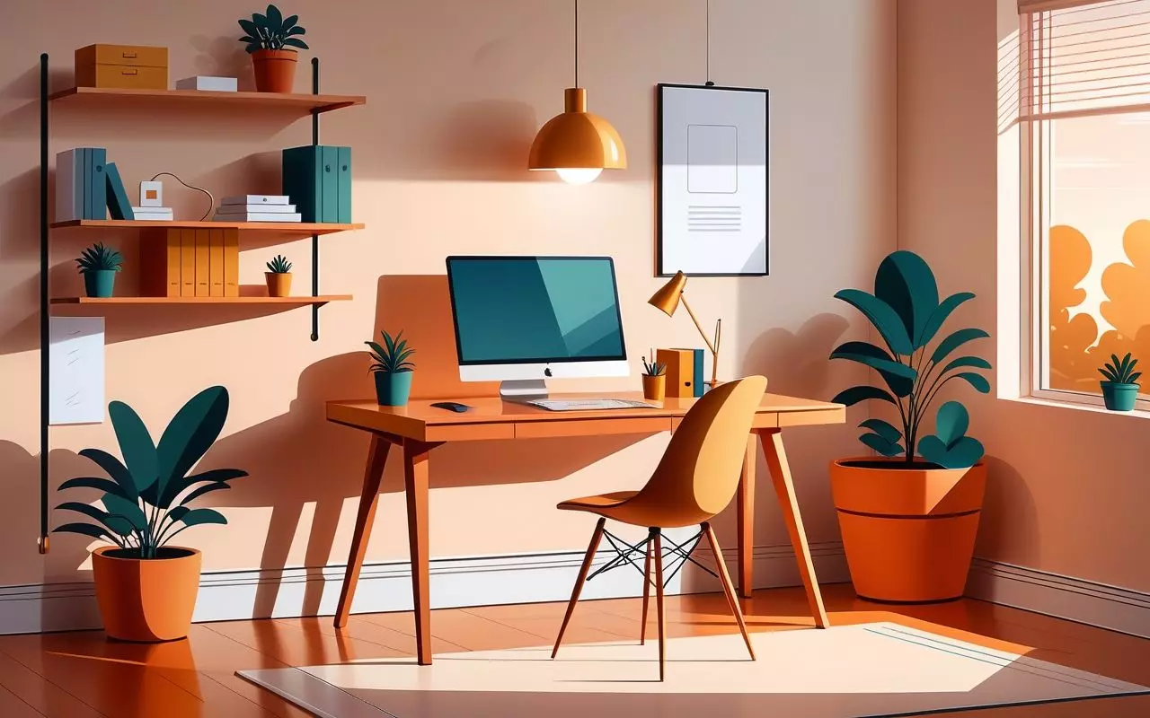 Как организовать продуктивное рабочее пространство дома для эффективной удаленной работы 1 Как организовать продуктивное рабочее пространство дома для эффективной удаленной работы